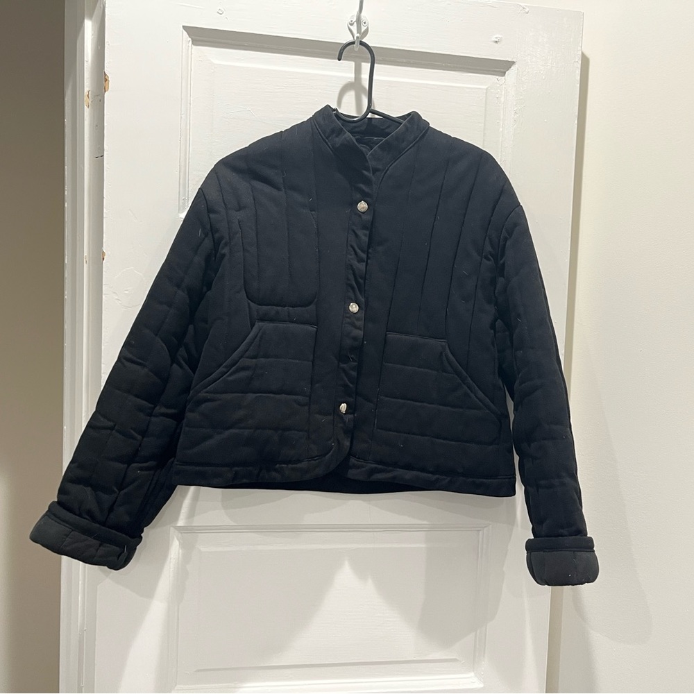 Kordall Cropped Quilted Jacket XS